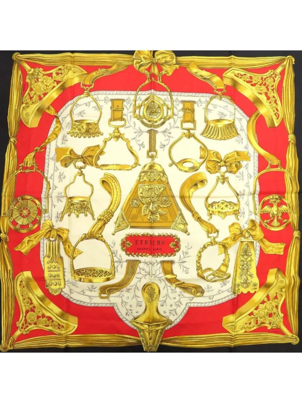 Hermes Carre 90 Armor Scarf Silk